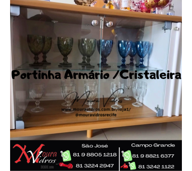 portinha armário cristaleira